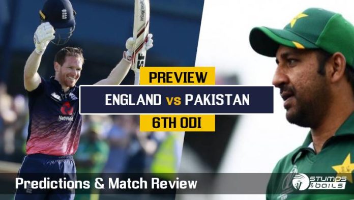 England VS Pakistan 6th ODI ICC Cricket World Cup 2019 – Live Cricket Score | EngvsPak ICC WC 2019