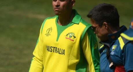 Usman Khawaja Retired Hurts During a Game