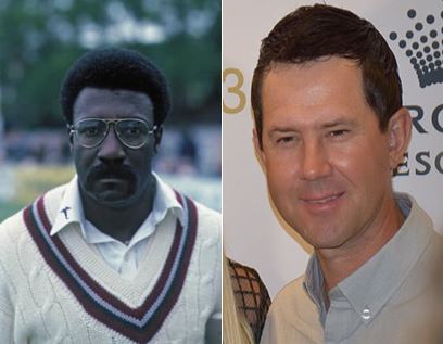 Clive Lloyd and Ricky Ponting