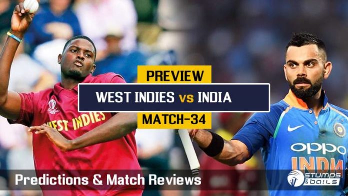 Cricket World Cup 2019 Preview – Can West Indies hand India their first defeat?