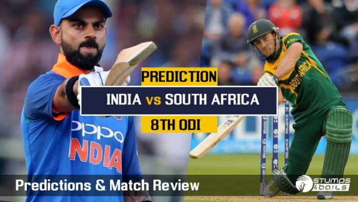 Match Prediction For South Africa vs India - 7th ODI CWC19