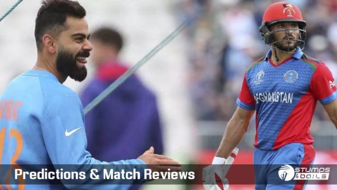 India vs Afghanistan 28th ODI ICC Cricket World Cup 2019 – Live Cricket Score | IND vs AFG ICC WC 2019