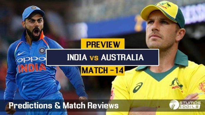 Cricket World Cup 2019 Preview – India take on Australia In a clash of heavyweights
