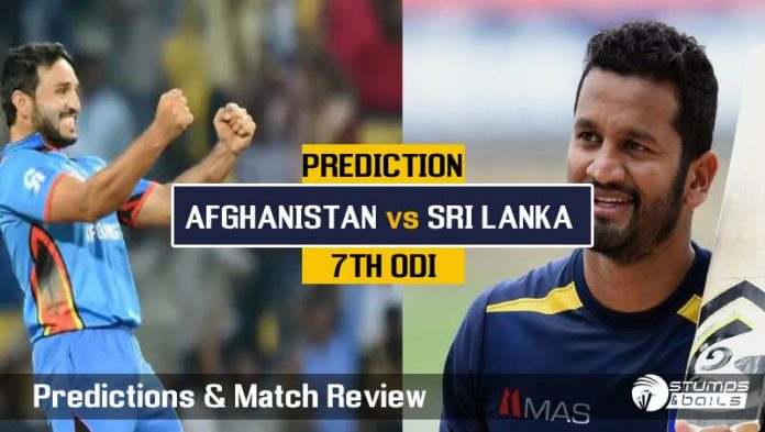 Match Prediction for Afghanistan Vs Sri Lanka 7th ODI ICC Cricket World Cup 2019 | AFG Vs SL ICC WC 2019