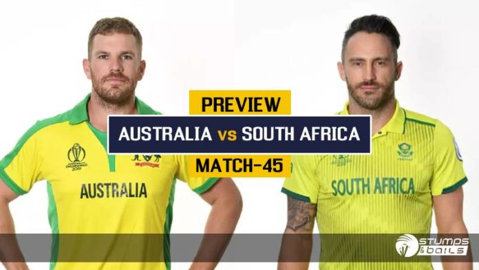Cricket World Cup 2019 Preview – South African look for a consolation win as Australia aim for the top spot