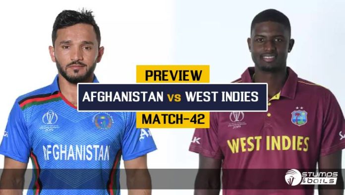Cricket World Cup 2019 Preview – Afghanistan look for their first win as West Indies play for pride