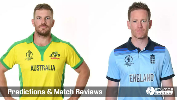 Australia Vs England 2nd Semi Final ICC Cricket World Cup 2019 – Live Cricket Score | AUS Vs ENG ICC WC 2019 | World Cup 2019 | Fantasy Cricket Tips