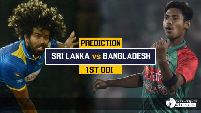 Match Prediction For Bangladesh vs Sri Lanka – 1st ODI Of Bangladesh Tour Of Sri Lanka 2019