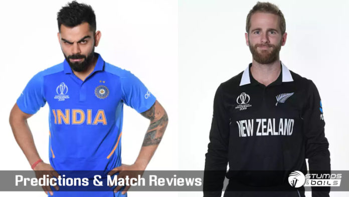 India Vs New Zealand 1st Semi Final ICC Cricket World Cup 2019 – Live Cricket Score | IND Vs NZ ICC WC 2019 | World Cup 2019 | Fantasy Cricket Tips