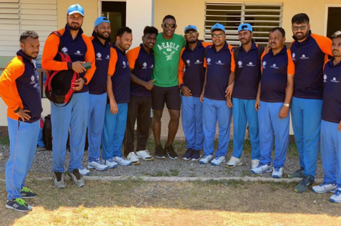 Sheldon Cottrell Tweets His Iconic Salute To Indian Blind Cricket Team