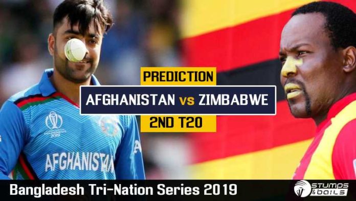 Match Prediction For Afghanistan Vs Zimbabwe 2nd T20 | Bangladesh Tri-Nation Series 2019 | AFG Vs ZIM