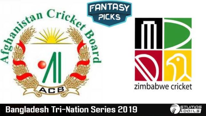 Fantasy Picks For Afghanistan Vs Zimbabwe 2nd T20 | Bangladesh Tri-Nation Series 2019 | Playing XI, Pitch Report & Fantasy Picks | Dream11 Fantasy Cricket Tips | My11Cirlce | AFG Vs ZIM