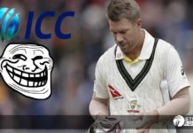 ICC Trolled – David Warner For His Consistent Dismissals ICC Trolled - David Warner For His Consistent Dismissals