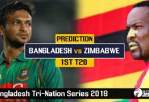 Match Prediction For Bangladesh vs Zimbabwe – 1st T20 | Bangladesh Tri-Nation Series 2019 | BAN vs ZIM Match Prediction For Bangladesh vs Zimbabwe – 1st T20 | Bangladesh Tri-Nation Series 2019 | BAN vs ZIM