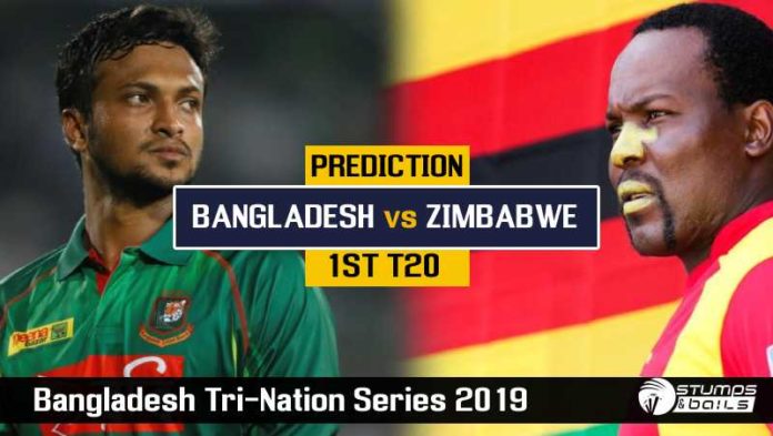 Match Prediction For Bangladesh vs Zimbabwe – 1st T20 | Bangladesh Tri-Nation Series 2019 | BAN vs ZIM