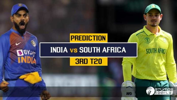 Match Prediction For India Vs South Africa – 3rd T20 | South Africa Tour Of India 2019 | IND VS SA