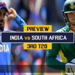 IND vs SA: 3RD T20 Preview – India Look To Seal The Series In Bengaluru
