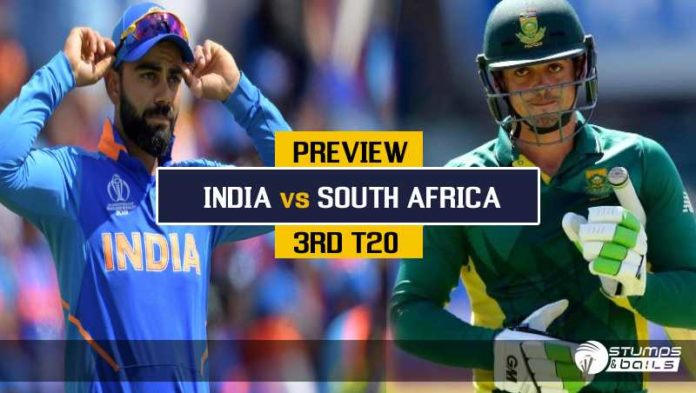 IND vs SA: 3RD T20 Preview - India Look To Seal The Series In Bengaluru
