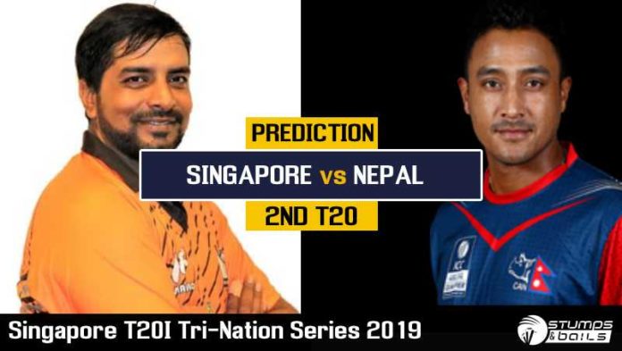 Match Prediction For Singapore vs Nepal 2nd T20 | Singapore T20I Tri-Nation Series 2019 | SIN vs NEP