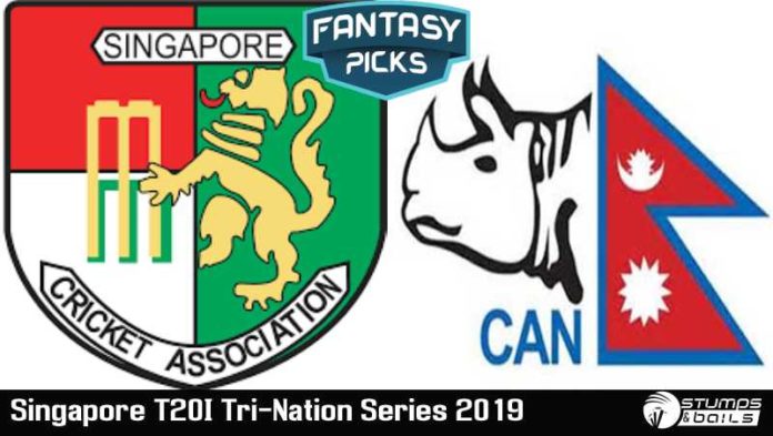 Fantasy Picks For Singapore vs Nepal 2nd T20 | Singapore T20I Tri-Nation Series 2019 | SIN vs NEP | Playing XI, Pitch Report & Fantasy Picks | Dream11 Fantasy Cricket Tips