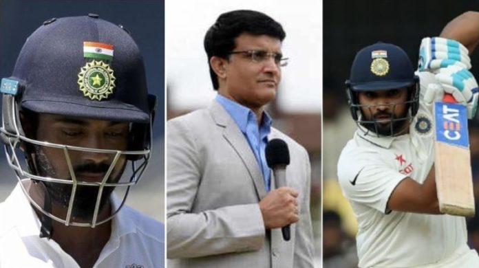 Sourav Ganguly Feels Rohit Sharma Must Replace KL Rahul As the Test Opener
