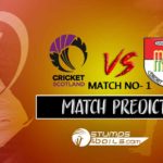 Match Prediction For Scotland vs Singapore 1st Match, Group A | ICC World Twenty20 Qualifier | ICC Men’s T20 World Cup Qualifier 2019 | SCO vs SIN