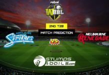Match Prediction For Adelaide Strikers Women vs Melbourne Renegades Women 2nd T20 | Womens Big Bash League 2019 | WBBL 2019 | ADSW vs MLRW Match Prediction For Adelaide Strikers Women vs Melbourne Renegades Women 2nd T20 | Womens Big Bash League 2019 | WBBL 2019 | ADSW vs MLRW
