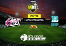 Match Prediction For Sydney Sixers Women Vs Brisbane Heat Women 4th T20 | Womens Big Bash League 2019 | WBBL 2019 | SSW Vs BHW Match Prediction For Sydney Sixers Women Vs Brisbane Heat Women 4th T20 | Womens Big Bash League 2019 | WBBL 201Match Prediction For Sydney Sixers Women Vs Brisbane Heat Women 4th T20 | Womens Big Bash League 2019 | WBBL 2019 | SSW Vs BHW9 | SSW Vs BHW