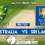 Match Prediction For Australia vs Sri Lanka, 3rd T20 | Sri Lanka Tour Of Australia 2019 | AUS Vs SL