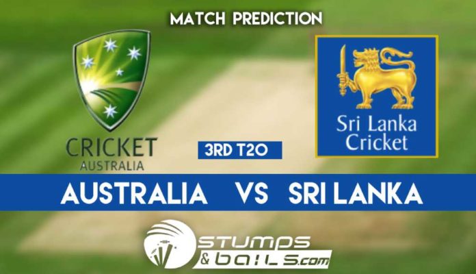 Match Prediction For Australia vs Sri Lanka, 3rd T20 | Sri Lanka Tour Of Australia 2019 | AUS Vs SL