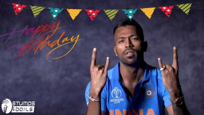 Happy Birthday Hardik Pandya - The Rockstar Of Indian Cricket