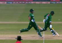 Twitterati Badly Trolled Out Pakistan Batsmen For Hilarious Run Out Twitterati Badly Trolled Out Pakistan Batsmen For Hilarious Run Out