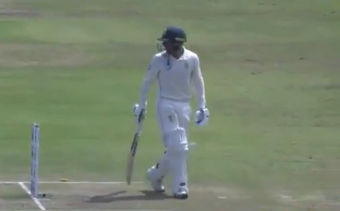 INDvSA - Ashwin Deceive Quinton de Kock With A Magical Delivery