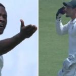 Kagiso Rabada And Quinton de Kock Have A Tiff During Pune Test