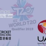 Match Prediction For Hong Kong vs United Arab Emirates Group B, 15th Match | ICC Men’s T20 World Cup Qualifier 2019 | ICC World Twenty20 Qualifier | HK VS UAE