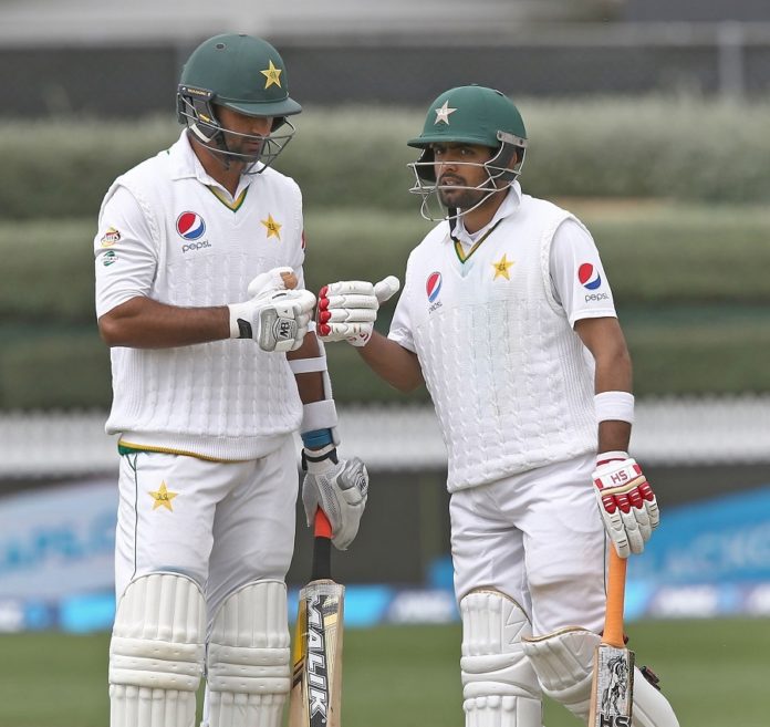 Azam, Rizwan helps Pakistan to fight back