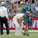 Aaron Finch suffers blow on head during Victoria’s Marsh Sheffield Shield match