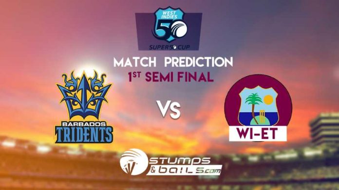 Match Prediction For Barbados vs West Indies Emerging Team-1st Semi-Final | Super 50 Cup 2019 | BAR vs WIE