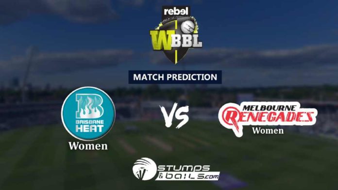 Match Prediction For Brisbane Heat Women vs Melbourne Renegades Women 48th T20 | Women Big Bash League 2019 | WBBL 2019 | BRHW vs MLRW