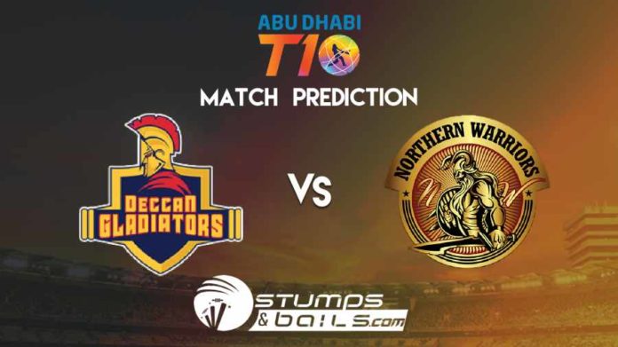 Match Prediction For Deccan Gladiators Vs Northern Warriors | T10 League 2019 | DGL Vs NW