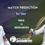 Match Prediction For India Vs Bangladesh, 1st Test | Bangladesh Tour Of India, 2019 | IND Vs BAN