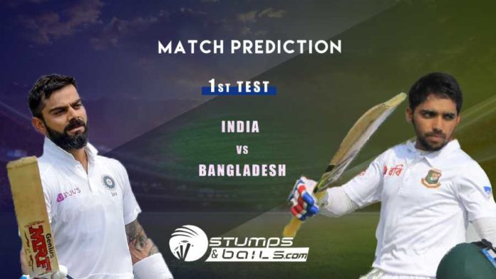 Match Prediction For India Vs Bangladesh, 1st Test | Bangladesh Tour Of India, 2019 | IND Vs BAN