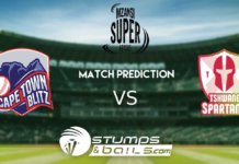 Match Prediction For Cape Town Blitz vs Tshwane Spartans | Mzansi Super League 2019 | CTB vs TS Match Prediction For Cape Town Blitz vs Tshwane Spartans | Mzansi Super League 2019 | CTB vs TS