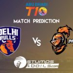 Match Prediction For Delhi Bulls vs Maratha Arabians | T10 League 2019 | DB vs MA