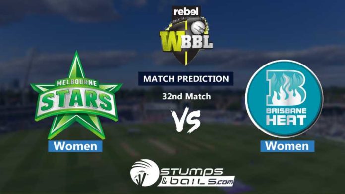 Match Prediction For Melbourne Stars Women vs Brisbane Heat Women 32nd T20 | Womens Big Bash League 2019 | WBBL 2019 | MLSW vs BRHW