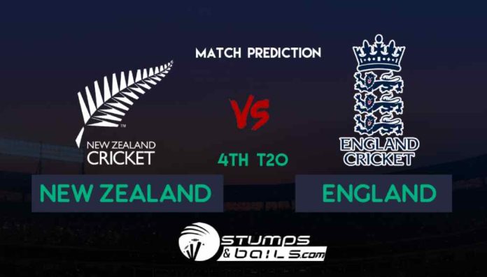 Match Prediction For New Zealand Vs England 4th T20 | England Tour Of New Zealand, 2019 | NZ Vs ENG