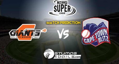 Match Prediction For Nelson Mandela Bay Giants vs Cape Town Blitz | Mzansi Super League 2019 | NMBG vs CTB