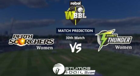 Match Prediction For Perth Scorchers Women vs Sydney Thunder Women 30th T20 | Womens Big Bash League 2019 | WBBL 2019 | PRSW vs SYTW