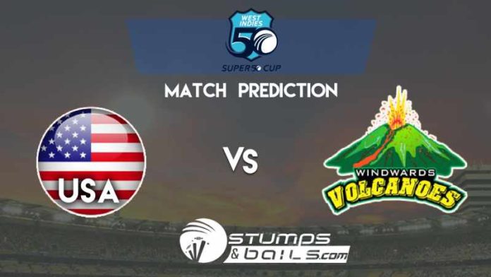 Match Prediction For United State vs Windward Islands | Super 50 Cup 2019 | USA vs WNI