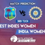 Match Prediction For West Indies Women vs India Women 3rd T20I | India Women Tour Of West Indies 2019 | WIW Vs INW